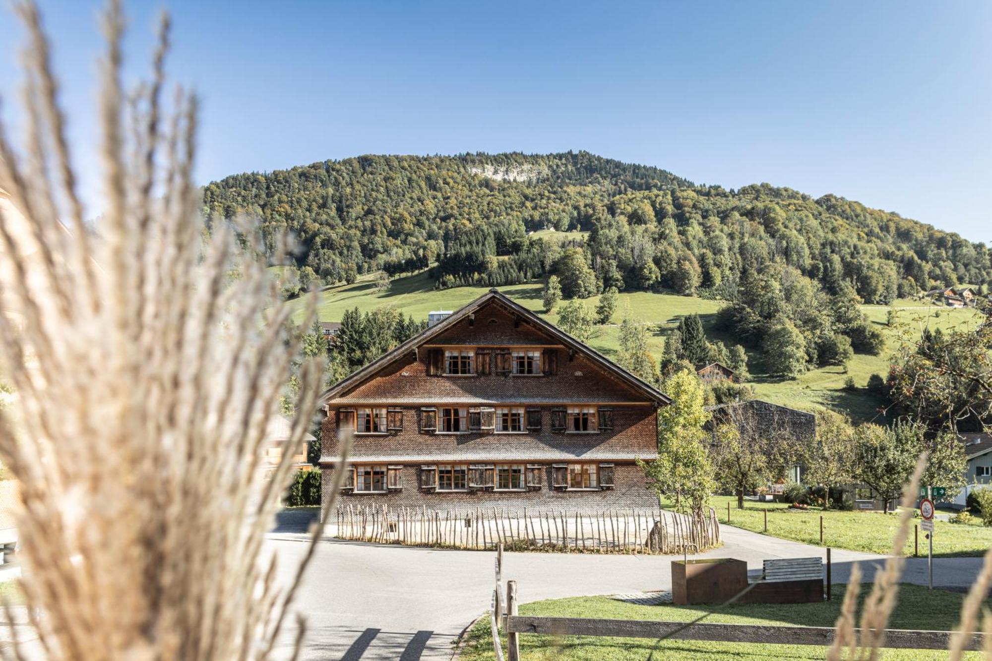 Naze'S Hus Mellau Hotell Exteriör bild